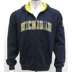  Michigan Wolverines Automatic Full Zip Hooded Sweatshirt 