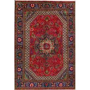   Tabriz Persian Rug 6 9 x 10 1 Authentic Persian Rug: Home & Kitchen