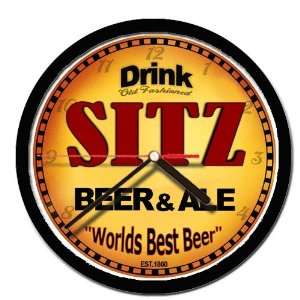  SITZ beer and ale cerveza wall clock 