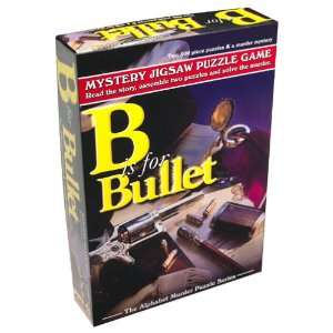 MYSTERY JIGSAW PUZZLE GAME (B IS FOR BULLET) Toys & Games
