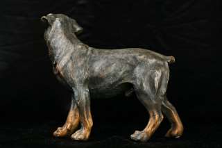 Bronze Rottweiler Dog Statue Casting Dogs German Breeds  