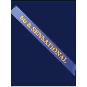  60 and Sensational Blue Sash Toys & Games