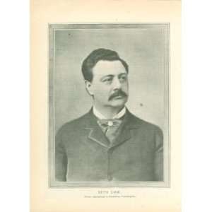 1897 Print Seth Low New York Mayor 