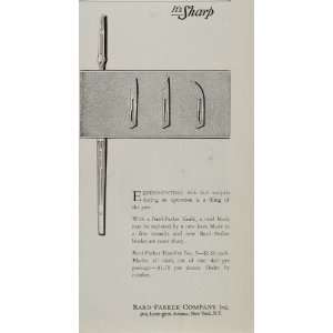   Bard Parker Knife Surgical Scalpel   Original Print Ad: Home & Kitchen