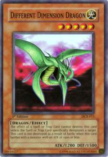 Different Dimension Dragon DCR 015 x2 EX Unl Yu Gi Oh  