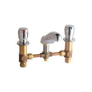   Manual Deck Mounted 8 Metering Faucet with 5 Spout and Push Butto