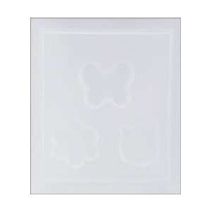 Resin Jewelry Reusable Plastic Mold 4.5X6.5 Butterfly; 4 Items/Order 