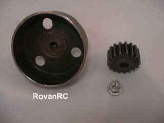 Rovan 1/5 HD Vented Clutch bell with 17 tooth pinion fits HPI Baja 5b 