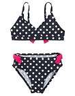 GYMBOREE Swim Shop NWT Polka Dot SWIMSUIT Bikini 3 yr (navy blue white 