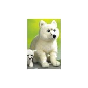  9 Arctic Fox Plush Stuffed Animal Toy: Toys & Games