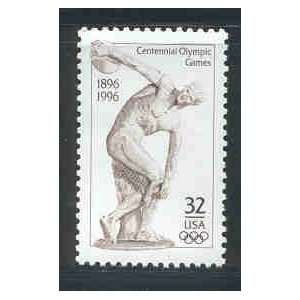    Olympic Centennial Sheet of 32 Cent Stamps: Everything Else