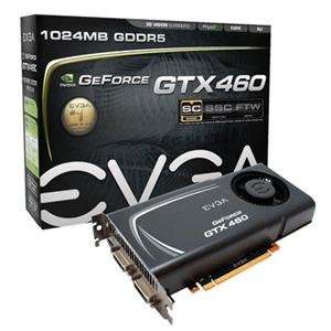  EVGA, GeForce GTX460 1GB Superclock (Catalog Category 