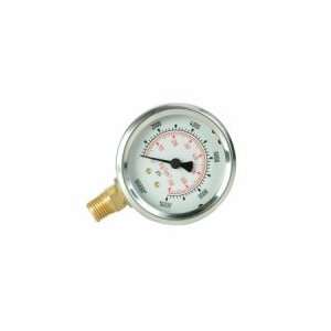  GD4014 4 INCH FACE DIAMETER DRY GAUGE 1/4 INCH NPTF