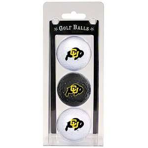  Colorado Buffalo Pack Of 3 Golf Balls From Team Golf 