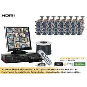: EXTREME SERIES Complete 32 Camera Indoor/Outdoor Color Sony Super 