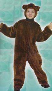 BROWN BEAR Deluxe PLUSH Childs Costume 4/6  