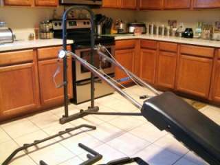 Total Gym 11000 with optional Pull UP, DIP and Wing Bars  