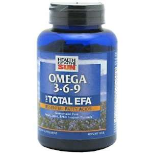  Health from the Sun The Total EFA, 90 soft gels (Dietary 
