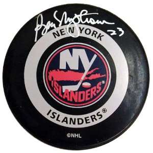 Bob Nystrom Signed New York Islanders Puck Sports 