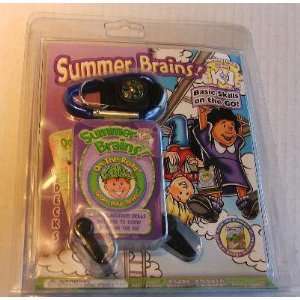  Summer Brains Fun Trivia K to 1 Card Game with Compass 