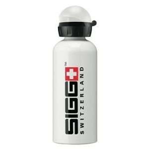  SIGG Sport Water Bottle (.6L / 20 oz) (Logo on White 