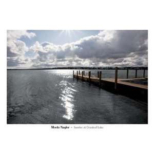  Sunrise at Crooked Lake Finest LAMINATED Print Monte 