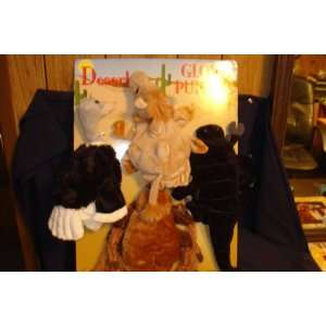  2004 Caltoy Glove Puppets Desert 4 on Card Office 