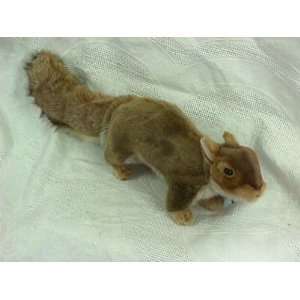  Hansa Brown Squirrel Stuffed Plush Animal, Standing Toys 