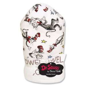  Dr Suess Cat in the Hat Hooded Towel Baby Gift: Baby