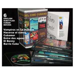  DE 6 English subtitles DVDS.Vampiros en La Habana, Hacerse el sueco 