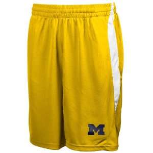   Maize Side Block Stunner Mesh Shorts (Medium): Sports & Outdoors