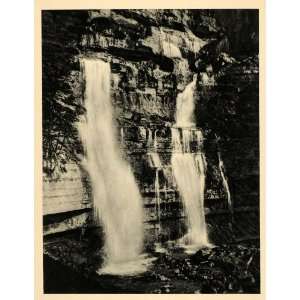  1927 Madonna di Campiglio Waterfall Brenta River Italy 