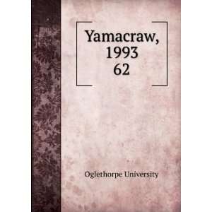  Yamacraw, 1993. 62: Oglethorpe University: Books