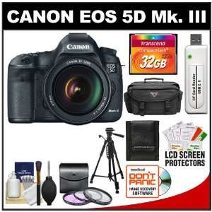  Canon EOS 5D Mark III Digital SLR Camera w/ EF 24 105mm L 