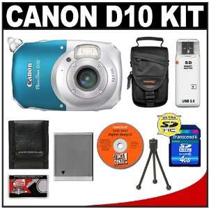  Canon PowerShot D10 Shock & Waterproof Digital Camera 