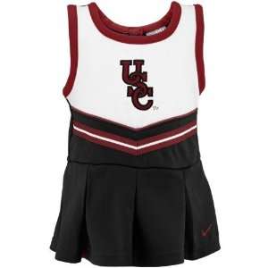   Gamecocks Toddler Black Cheer Dress & Bloomers: Sports & Outdoors