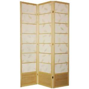    7 ft. Tall Botanic Shoji Screen w Kick Plate: Home & Kitchen