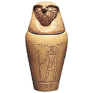  Canopic Jar of Falcon Quebehsenuef, 9 inch H   Large   E 
