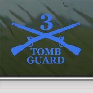  3rd US Infantry The Old Guard TOMB GUARD Blue Decal Blue 
