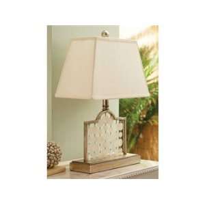  Capiz Shell Hanging Disks Accent Table Lamp: Home 
