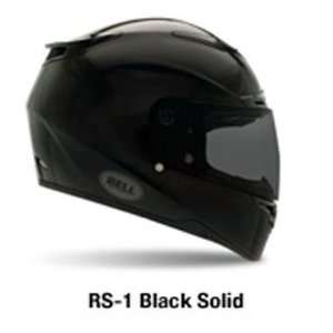  Bell Powersports 2011 RS 1 Street Full Face Helmet   Black 
