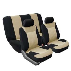 FH FB062112 Classic Corduroy Car Seat Covers, Airbag compatible and 