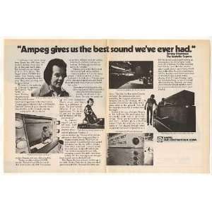  1976 Tommy Overstreet The Nashville Express Ampeg Print Ad 