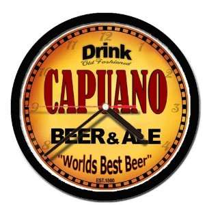  CAPUANO beer and ale cerveza wall clock: Everything Else