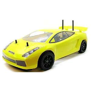    1/10 Lamborghini Gallardo Nitro RC Car 2 Speed 4WD: Toys & Games