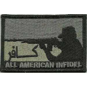 American Infidel Tactical Patch   ACU/Foliage Everything 