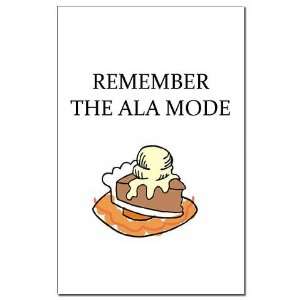  pie lover joke Funny Mini Poster Print by CafePress: Patio 