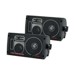   Speakers With ABS Plastic Cabinet 200 Watts Pair 4 Ohm Impedance