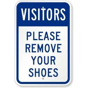   Your Shoes High Intensity Grade Sign, 24 x 18 Office Products