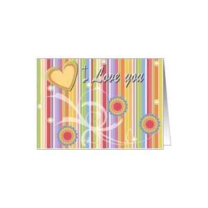  Caramel Love, Love Color´s Card, Color Bars Love you, Caramel Color 